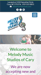 Mobile Screenshot of melodymusicofcary.com